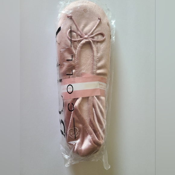 Ballerina Pink Slippers By BCTEX Size 9.5 to 10.5 - Picture 2 of 5